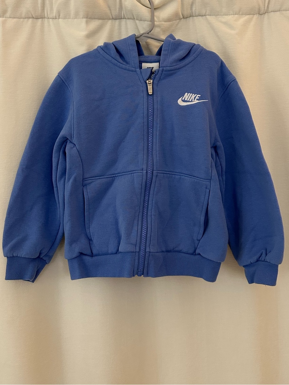 Nike Kids periwinkle Full-Zip Hooded Sweatshirt